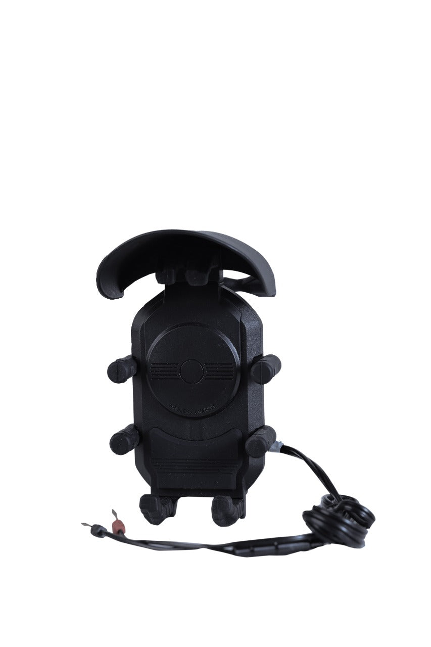 Premium Bike Phone Mount – 15W Wireless & 30W Type-C Fast Charging